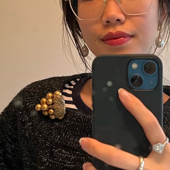 1 of 1930s Vintage Miriam Haskell Grape Pearl Dress Clips/Fur Clips!!! - Picture 3 of 7